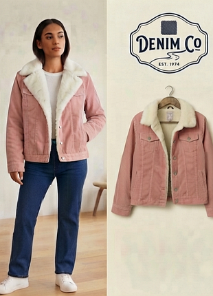 Куртка женская шерпа осени
denim co p.s