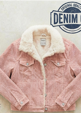 Куртка жіноча шерпа осіння
denim co p.s