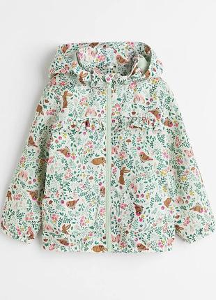 Ветровка на хлопковой подкладке h&amp;m 6-8роков, 122/128см