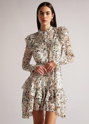 Витончена сукня ted baker aishia середньої довжини (розмір 1 / xs-s