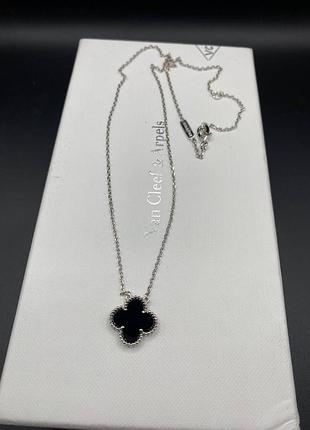 💎new💎брендовая подвеска van cleef , vca, клевер, ван клиф ♥️♥️♥️с логотипом