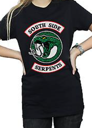 Жіноча футболка riverdale south side serpents new look xs 42