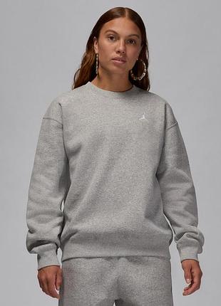 Кофта женские jordan brooklyn fleece sweatshirt (fv7074-063) fv7074-063 s