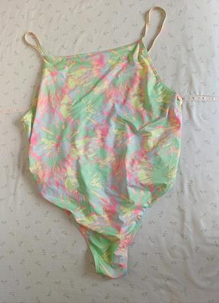 Купальник бикини 👙 яркий слитный купальник