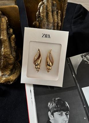 Сережки zara
