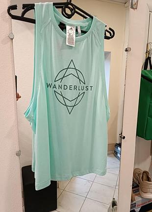 Женская майка adidas wanderlust