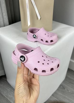 Дитячі оригінальні шльопанці crocs