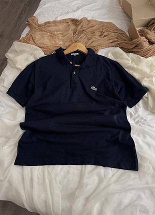 Футболка поло чоловіча лакоста lacoste