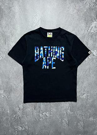 Vibtage винтажная футболка a bathing ape bape бэйп big logo camo y2k size m размер м