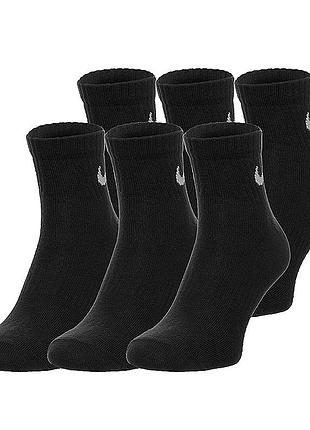 Шкарпетки nike u nk everyday csh ankl 6pr 132 sx7669-010 34-38