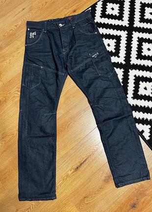 Джинсы мужские синие прямые jack&amp;jones, размер l