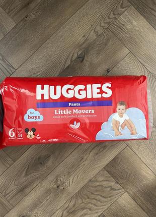 Памперс huggies 6 трусики для хлопчика