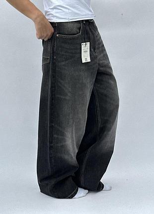 Широкі джинси bershka super baggy бершка супер беггі скейтер баггі