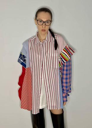 Сорочка up cycling в стилі bekhtir
