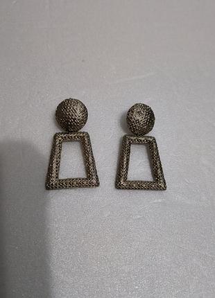 Серьги. винтажные