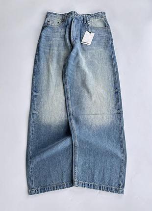 Широкі джинси bershka super baggy бершка супер беггі скейтер баггі