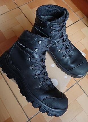 Steitz secura gore-tex берці, тактичні захисні черевики, робочі ботинки, сталеві вставки, шкіряні  розмір 42 устілка 27 см