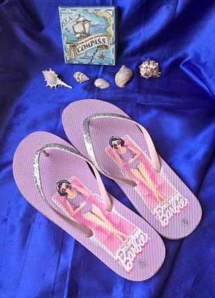 Вьетнамки 26 см 39 размер женские барби barbie
