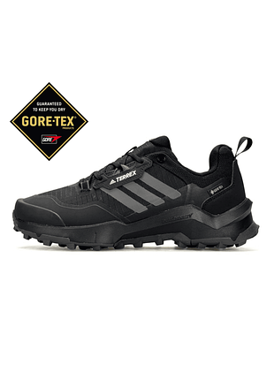 Зимние термо кроссовки adidas terrex ax423x black grey