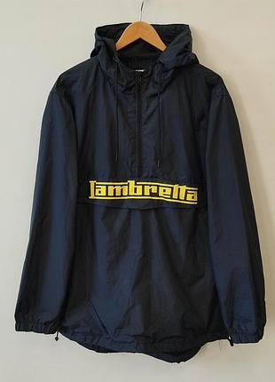 Чоловічий анорак вітровка lambretta overhead windbreaker jacket (xl)