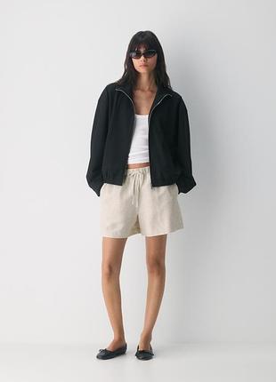 Льняні шорти h&m