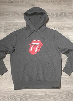 Світшот premark з принтом the rolling stones