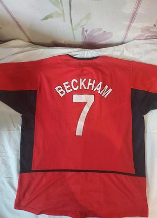 Футболка клуба manchester united 2003 год ( оригинал)