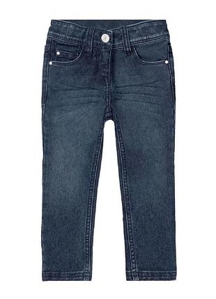 Джинсы для девочек slim fit 92