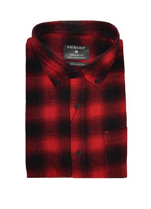 Рубашка для мужчины m хлопковая с длинным рукавом „regular fit“