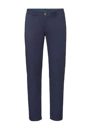 Штани чоловічі чинос темно-сині slim fit