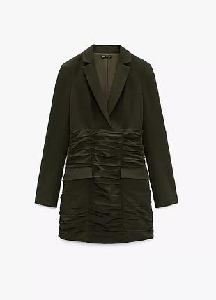 Платье-блейзер zara короткое s