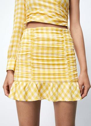 Спідниця жіноча zara в карту s