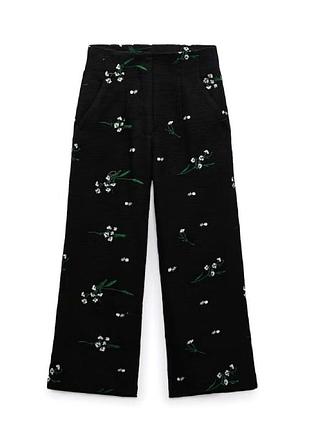 Брюки женские zara s черные