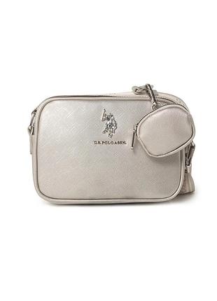 Жіноча сумка кросбоді u.s. polo assn з логотипом