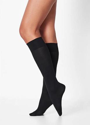 Гольфы женские черные esmara® 90 den, 2 пары