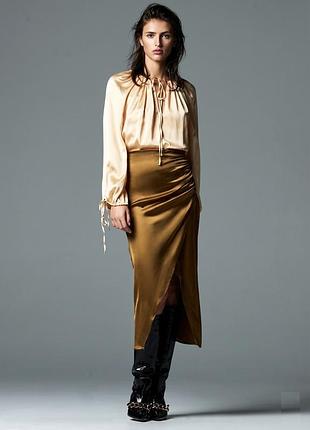 Юбка женская м сатиновая zara