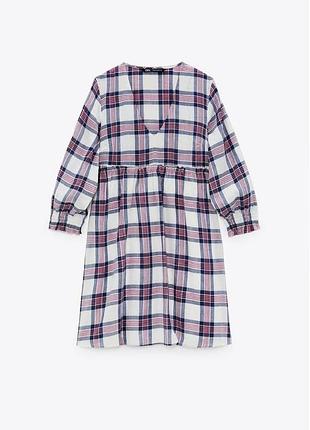 Сукня-туніка zara з лляної суміші