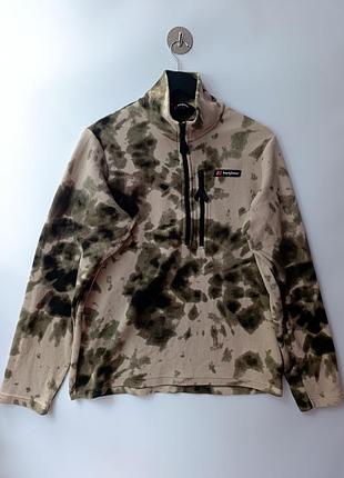 Флисовая кофта patagonia x salewa camo fleece/камуфляжный/камо/флис/флиска/муловые/камуфляжный/тай-дай/gorpcore/горпкор/стритвер/пуловер/