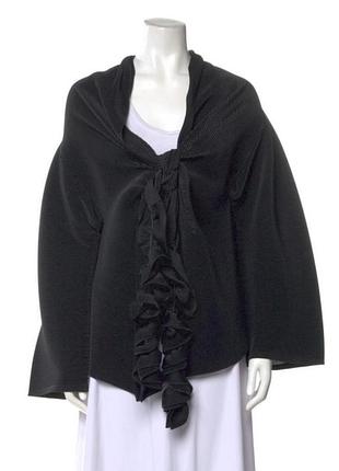 Плиссированный кардиган issey miyake с завязками