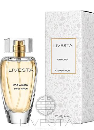 Парфюмированная вода для женщин livesta, 100 мл