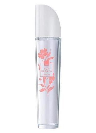 Avon туалетная вода pur blanca petal для нее, 50 мл.