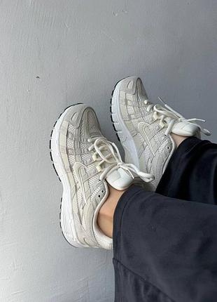 Nike p-6000 beige cream 2
