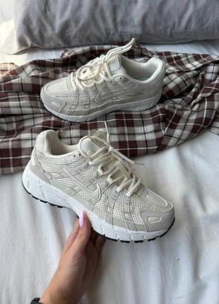 Nike p-6000 beige cream 4