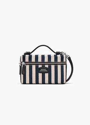 Сумка marc jacobs vanity bag в смужку