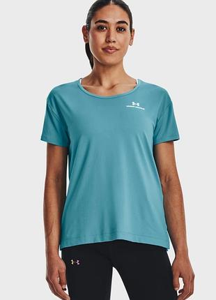 Женская спортивная футболка under armour rush energy