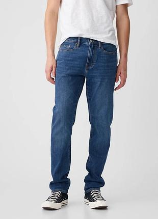 Новые джинсы gap (гэп slim fit jeans - medium wash) с англии 32x32m,34x32l