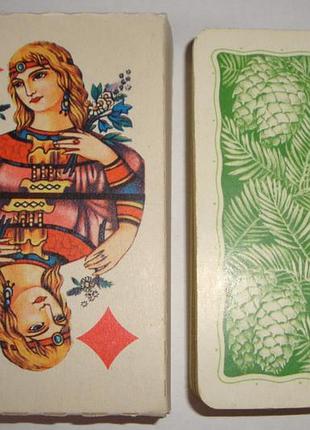 Игральные карты русский стиль, 1995 г.