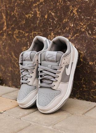 Nike sb dunk 
• light grey •