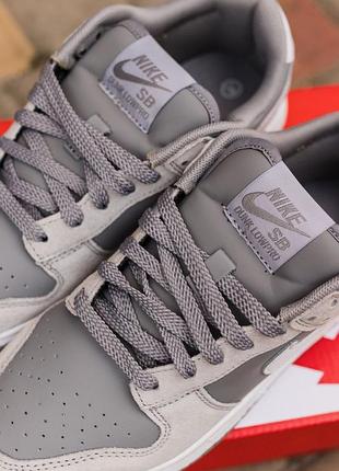 Nike sb dunk 
• light grey • 7