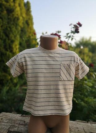 Футболка zara на мальчика 2-3 года 98 см